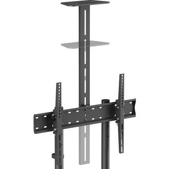 Sbox Напольное мобильное крепление FS-401-2, 37-70'', 45кг, 100x100-600x400, черный, регулировка уровня (FS-401-2)