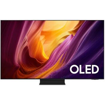 Samsung televizors QE55S95HFTXXH, 139,7 cm 55 collas, 4K Ultra HD, OLED, 3840 x 2160 pikseļi, 165 Hz, Smart TV, Wi-Fi (QE55S95HFTXXH)