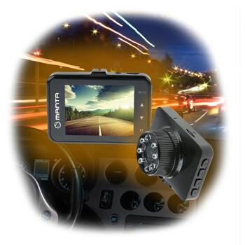 Manta автомобильный видеорегистратор DVR302H, 1080 x 720 - 30 к/с, 2,4