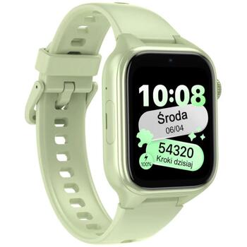 Stelio Умные часы для детей ST-SWJ101-PCH, 4G LTE, GPS, IP67, 1.75'', Bluetooth, Android, iOS, шагомер (ST-SWJ101-PCH)