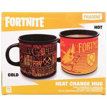 Paladone Fortnite Heat Change кружка PP14663FO, 350ml, многоцветная, кружка с изменением цвета с Peely и Fishstick (PP14663FO)