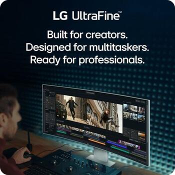 LG LCD монитор 40U990A-W 101,6 см 5120 x 2160 WUHD 5 мс 21:9 178° 178° 2 динамика VESA крепление (40U990A-W)