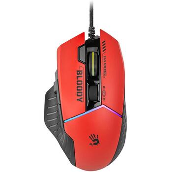A4Tech Проводная игровая мышь Bloody W95MAX A4TMYS47257, 135mm, 210g, 10 кнопок, 1.8m, 100-12000 DPI, RGB подсветка (A4TMYS47257)