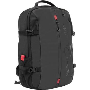 White Shark Рюкзак TROOPER GBP-009, 16 дюймов, 2 отсека, полиэстер, водоотталкивающий, черный с красными акцентами (TROOPER)