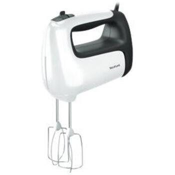 Tefal Ручной миксер HT461138 Prep'Mix+, 500 Вт, 5 скоростей, Турбо режим, Белый/Серый (HT461138)