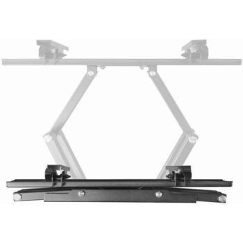 Gembird sienas stiprinājums WM-55ST-04, 32-55'' televizori, VESA 400 x 400 mm, 35 kg, 120° pagrieziens, 20° slīpums, melns (WM-55ST-04)