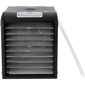Lund pārtikas žāvētājs 68273, 600-700 W, 220-240 V, 50-60 Hz, 35-70 °C, 0.5-19.5 h, 9 sieti, nerūsējošais tērauds, LCD displejs (68273)