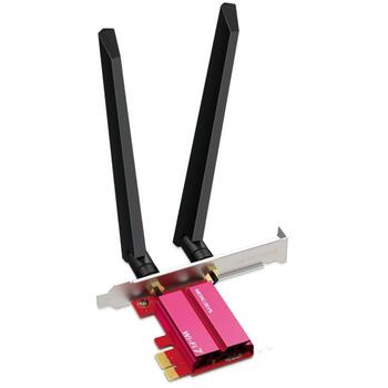 Mercusys BE9300 WiFi 7 Bluetooth 5.4 PCIe адаптер MA47BE, 5765 Mbps, 2.4 GHz, 5 GHz, 6 GHz, PCI Express, WPA3-SAE (MA47BE)