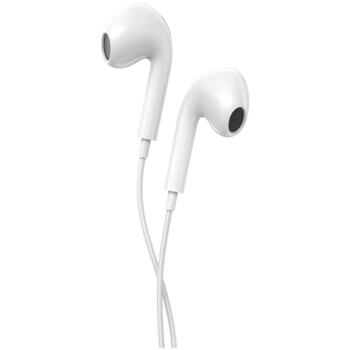 Проводные наушники с разъёмом USB C и поддержкой звука Hi Res SEP-6 Type C HiRes Sound Белые CNS-CEP6W CANYON (CNS-CEP6W)