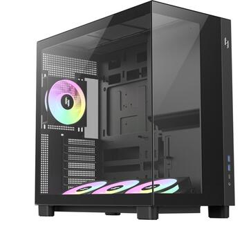Gamemax Korpuss NEX C53 BK, 1 x 3.5