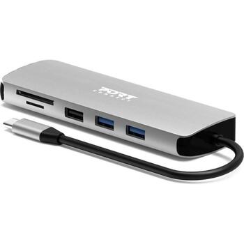 PORT DESIGNS Docking Type C 9 In 1 - 1 X 4K HDMI - Pd 85W - Retail Btoc Only | PORT CONNECT (900164)
