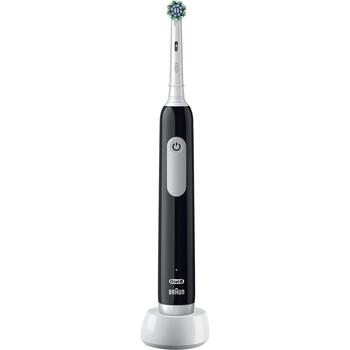 Oral-B elektriskā zobu birste Pro 1, 3 režīmi, 1 galviņa, 8800 kustības minūtē, taimeris, melna (Pro 1)