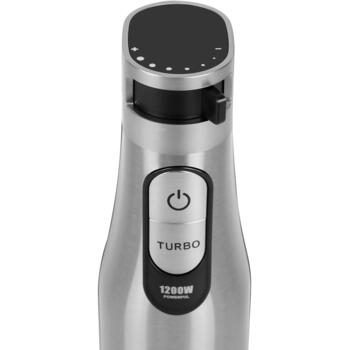 Lovio Блендер LVHBL001, 1200W, 1l, 6 скоростей, нержавеющая сталь, эргономичный дизайн, автоматическое отключение (LVHBL001)
