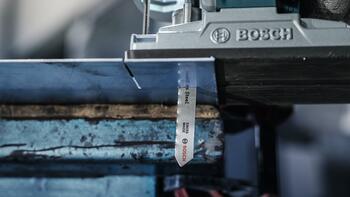 5 figūrzāģa asmeņi T 118 GFS Basic for Inox, Figūrzāģiem PRO STAINLESS STEEL T118GFS FIGŪRZĀĢA ASMENS, 2608636496, BOSCH (2608636496)