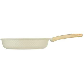 Resto Panna 93811 28 cm, Alumīnijs, PFLUON pārklājums, Ergonomiska koka rokturis, Indukcijas apakša, 1 gab. (93811)