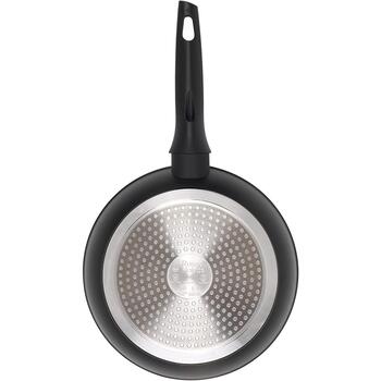 Russell Hobbs Сковорода RH01666BEU7, 24см, алюминий, черный/золотой, антипригарное покрытие, подходит для всех типов плит (RH01666B1EU7)