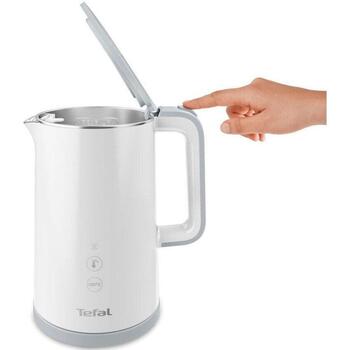 Tefal Электрический чайник KO693110, 1.5 л, 1800 Вт, 5 температурных режимов, 360° поворотная база, белый (KO6931)