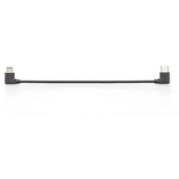 Dji кабель USB-C на Lightning CP.OS.00000424.01 черный, Type-C на Lightning, 0.01 кг (CP.OS.00000424.01)