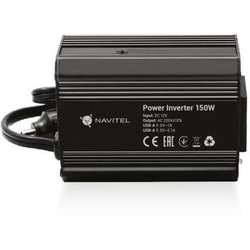 Navitel NS150 60000 mAh Powerbank/Jump Starter, 150 W, 1420 g, USB-C выход 60 W, USB A выход 18 W, EC5 выход (NS150)