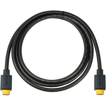 LogiLink CHB005 HDMI kabelis, 3 m, HDMI A tipa vīriešu savienotāji, 4K 60Hz, HDR, 18 Gbit/s, melns (CHB005)