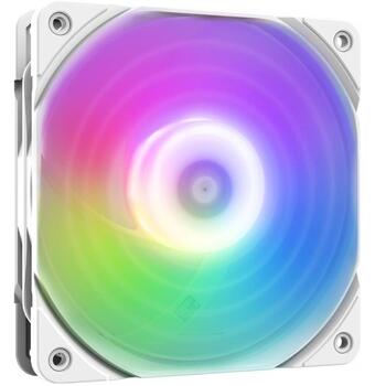 Zalman ZM-AF120R ARGB White, 120mm, 1500 об/мин, 24.3 дБ, 46.6 CFM, 4-pin, 5V RGB, 1 вентилятор (ZM-AF120R ARGB White)