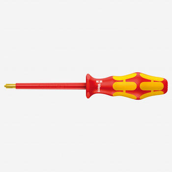 Kraftform Plus VDE PlusMinus Skrūvgriezis, Wera, 05006381001, Izolēts 1000V, #2 izmērs, 100mm asmens (05006381001)