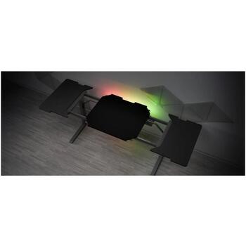 Genesis Holm Moduļu Galda Sānu Paneļa Augšējā Labā 50cm NDS-2281, 1.8cm, 75cm, 50cm, MDF, antracīts (NDS-2281)