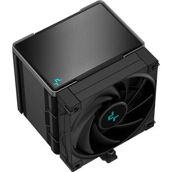 Deepcool procesora dzesētājs AK500 ZERO DARK R-AK500-BKNNMT-G-1, 68.99 cfm, 31.5 dBA, 5 vara siltuma caurules (R-AK500-BKNNMT-G-1)