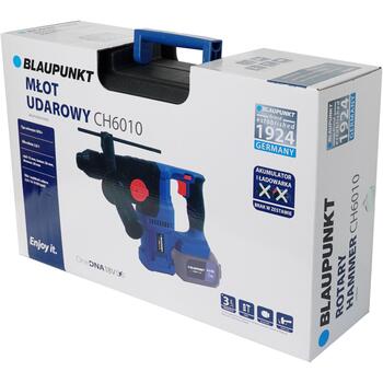Blaupunkt Перфоратор CH6010, 18 В, 2,8 Дж, 4600 уд/мин, 1150 об/мин, SDS+, Li-ion, 5000 мАч (CH6010)