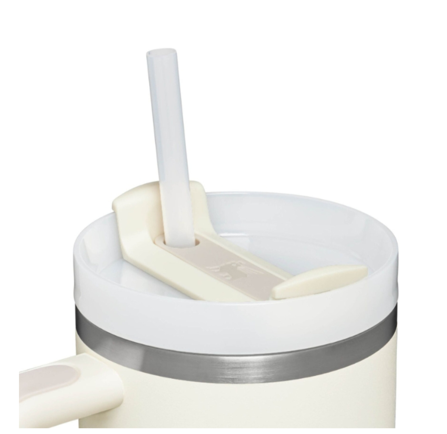Термокружка с трубочкой Stanley The Quencher H2.0 FlowState Tumbler 1,18 л – кремовая (2.0) (2812574014)
