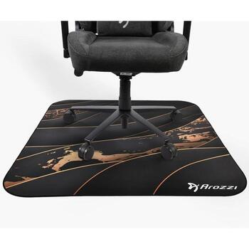 Arozzi Zona Square Floor Pad AZ-ZONA-QTRO-BKGD, 116x116cm, 3mm, микрофибра, нескользящий, для офиса (AZ-ZONA-QTRO-BKGD)