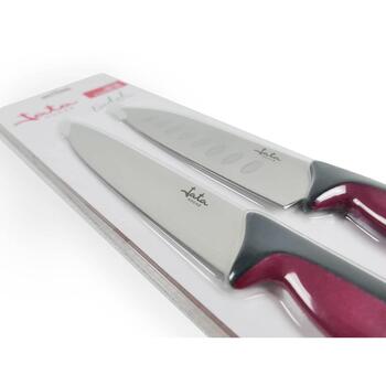 Jata Virtuves nažu komplekti HACC4305, 2 naži, 170mm, 160mm, nerūsējošais tērauds, ergonomisks rokturis (HACC4305)