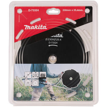 Krūmgriežu ripa 230x25.4mm 8T D-73324 MAKITA (191Y46-8)