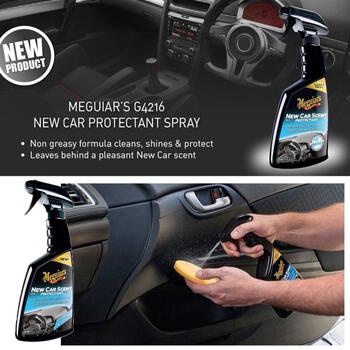 Meguiar's G4216 Очиститель интерьера (винил, резина, пластик) с блеском и UV защитой 473 мл (G4216)