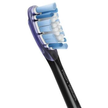 Philips Насадки для зубных щеток HX9054/88 Мягкие щетинки, 4 шт., Черный, 62000 движений/мин, 3 месяца замены (HX9054/88)