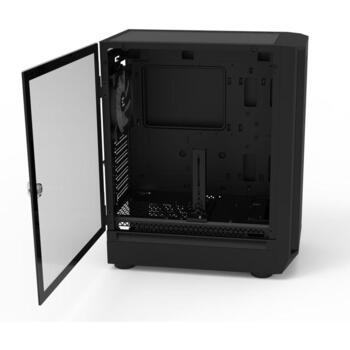Zalman Корпус для компьютера i6 Black, 6.4кг, 23см, 47.5см, 42см, 4xRGB вентиляторов, 1xHD Audio, 2xUSB 2.0, 1xUSB 3.0 (i6 Black)