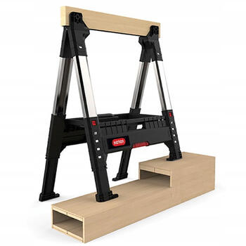 Steķis ar koka virsmu ROC Pro Gear Lumber Jack Sawhorse 71x69x82cm KETER (30203039)