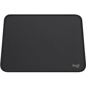 Logitech коврик для мыши STUDIO 956-000049, 230mm, 200mm, графит, нейлон, полиэстер, резина, прошитые края, нескользящая основа (956-000049)