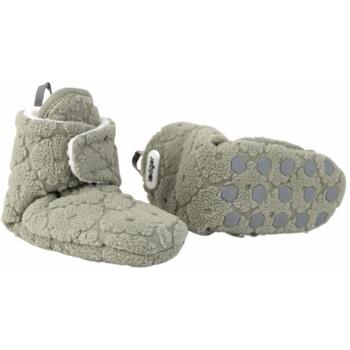Lodger Slipper Folklore Fleece тапочки SL 632_6-12, 6-12M, 100% полиэстер, зеленый, Velcro, нескользящая подошва (SL 632_6-12)