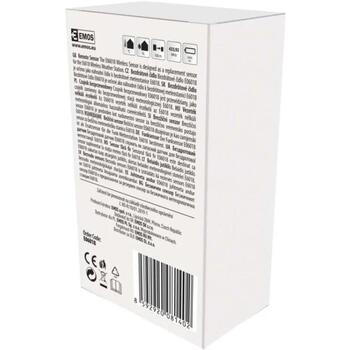 Emos Беспроводной датчик для метеостанций E06018, 15x62x100mm, 433MHz, 1шт в маленькой коробке, 2x1,5V AAA, до 100м (E06018)