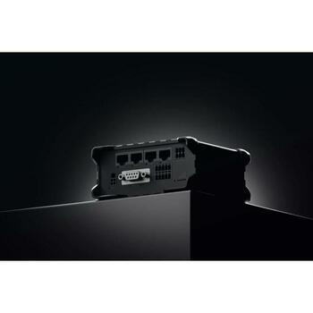 Teltonika маршрутизатор RUT956 4G LTE, 2 SIM, 100 Mbit/c, 3x RJ-45, RS-232/RS-485, GNSS, RutOS, черный (RUT956)