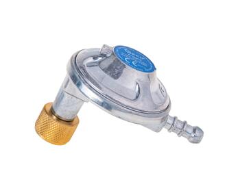 Geko газовый регулятор, G80547, 37mbar, 1,5kg/h, 9-10mm, внутренний левый 3/8