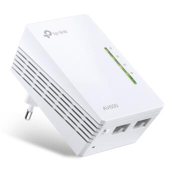 TP-Link TL-WPA4220 AV600 Powerline Wi-Fi удлинитель, 300Mbps, 2.4GHz, 2x Ethernet, 128-bit AES, WPA2 (TL-WPA4220)