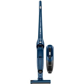 Bosch пылесос Readyy'y 16Vmax BBHF216, 14.4 V, 36 мин, беспроводной, 2-в-1, синий, 0.4 L, 2 уровня мощности (BBHF216)