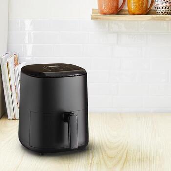 Tefal Easy Fry Compact fritēze EY145810, 3 L, 1300 W, melna, 10 programmas, elektroniskais vadības panelis (EY145810)