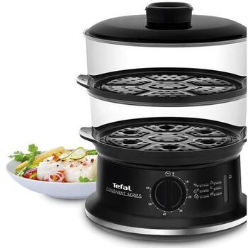 Tefal Tvaika panna VC140131, 900 W, 6 l, 2 grozi, mehāniskais taimeris, automātiskā izslēgšanās, ūdens līmeņa mērītājs (VC140131)