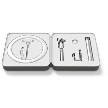 Kodak Gredzenveida lampa RL001, 25cm, 3500K-5500K, 10%-100% spilgtums, 120 LED, statīvs 55-73cm, USB 5V/2A (RL001)