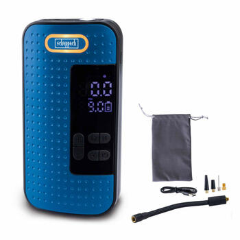 Scheppach AC10/8V 5909252948, bezvadu rokas kompresors, 10,3 bar, 8V, 2Ah, 5 režīmi, LCD, LED, USB-C (5909252948)
