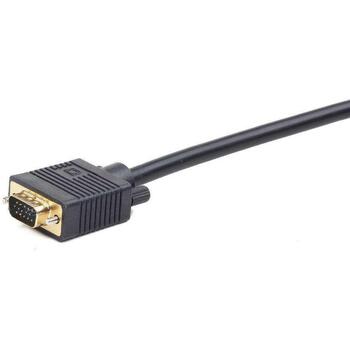 Gembird VGA сплиттер CC-VGAX2-20CM, 0.2 м, 1 x VGA (D-Sub) мужской, 2 x VGA (D-Sub) женский, RoHS (CC-VGAX2-20CM)