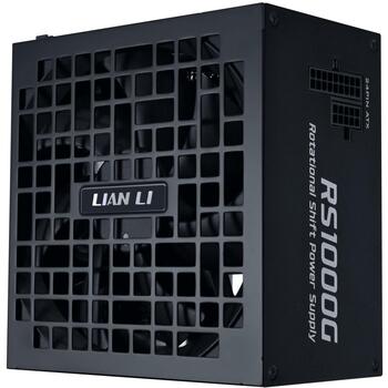 Lian Li Datora barošanas bloks G9P.RS1000G.B000.EU, 1000W, 100-240V, 50/60Hz, 80 PLUS Gold, 1 ventilators, 135mm (G9P.RS1000G.B000.EU)